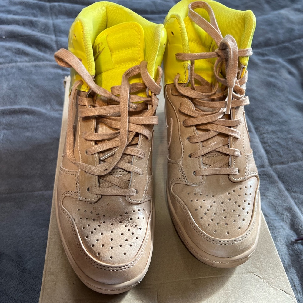 Nike dunk high wedge sneakers